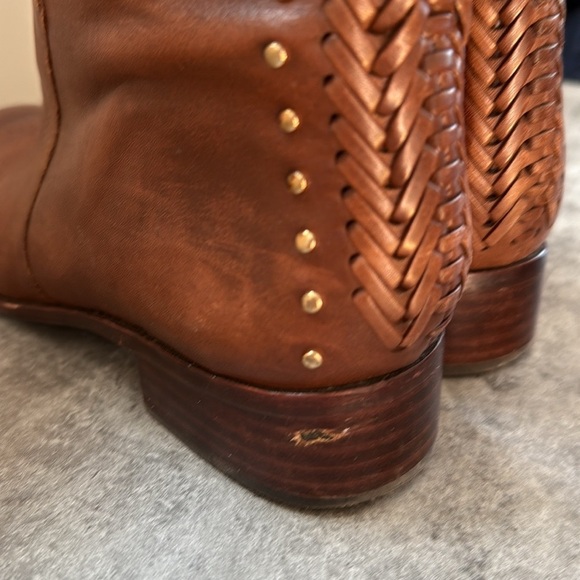 A Antonio Melani Tall Brown Leather Riding Boots – Size 7.5 - Picture 5 of 10